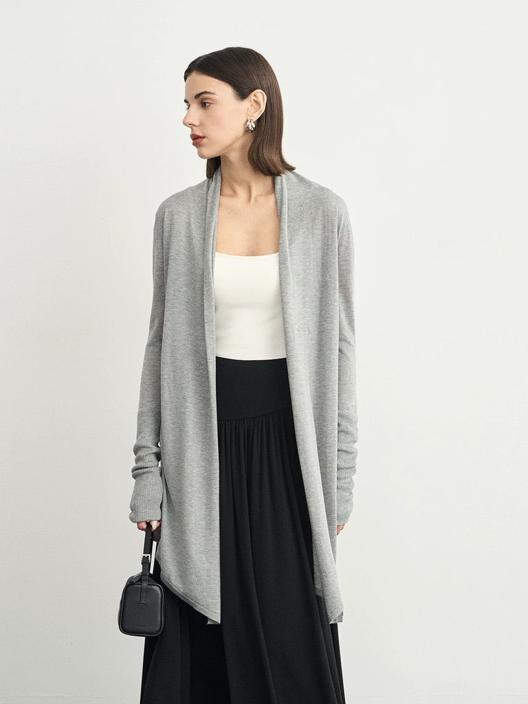 Tencel Open Drape Cardigan [2 Colours]