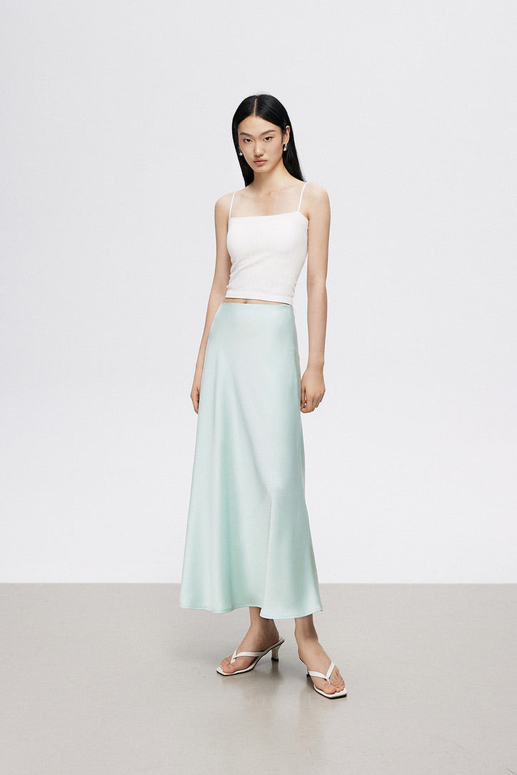 Classic Bias Cut Slip Skirt [3 Colours]