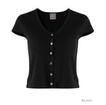 Load image into Gallery viewer, Korean Cotton Stretch Top [3 Colours]
