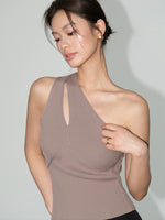 Load image into Gallery viewer, Toga Cutout Ribbed Top [3 Colours]
