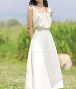 Load image into Gallery viewer, Gathered Sleeveless Pocket Dress [2 Colours]
