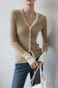 Duo Tone Cardigan [3 Colours]