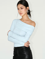 Load image into Gallery viewer, Off Shoulder Shirring Top [3 Colours]
