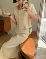 Load image into Gallery viewer, Korean Day Short Jacket Top [2 Colours]

