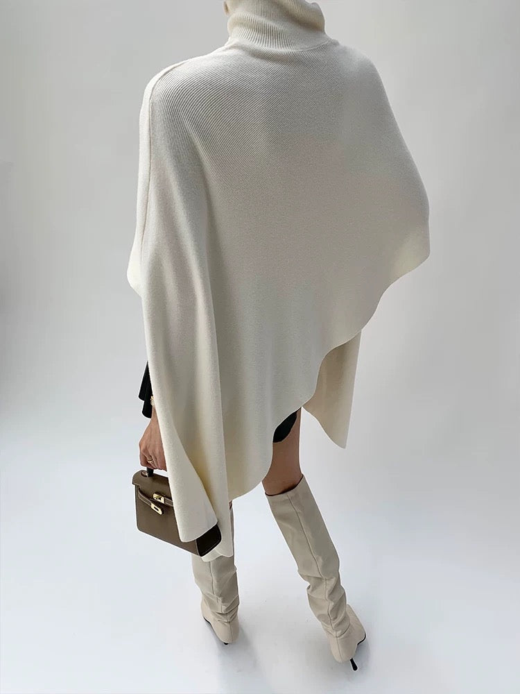 Drape Poncho Top [2 Colours]