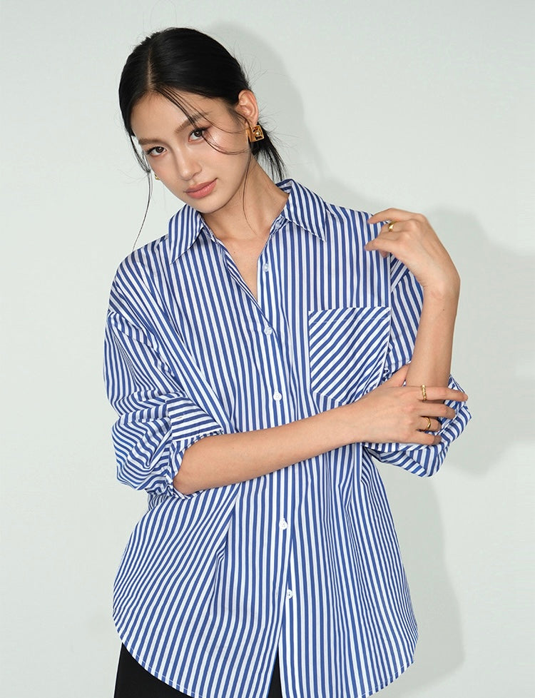 Classic Striped Shirt [2 Colours]