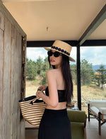 Load image into Gallery viewer, Extra Stretch Padded Lace Back Tube Top [2 Colours]
