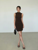 Load image into Gallery viewer, High Neck Bodycon Mini Dress [2 Colours]
