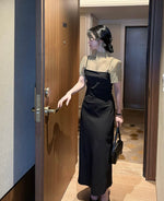 Load image into Gallery viewer, Korean Hanel Pencil Cami Dress [2 Colours]
