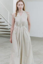 Load image into Gallery viewer, Korean Rize Twist Back Pocket Dress [3 Colours]
