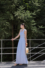 Load image into Gallery viewer, Gathered Pocket Maxi Dress [2 Colours]
