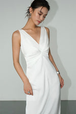 Load image into Gallery viewer, Twist Sleeveless Dress [2 Colours]
