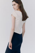 Load image into Gallery viewer, Korean Soreu Asymmetric Top [2 Colours]
