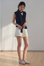 Load image into Gallery viewer, Korean Tencel Vest Top + Neck Tie [4 Colours]
