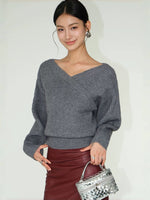 Load image into Gallery viewer, Multi-Way Off Shoulder Sweater [3 Colours]
