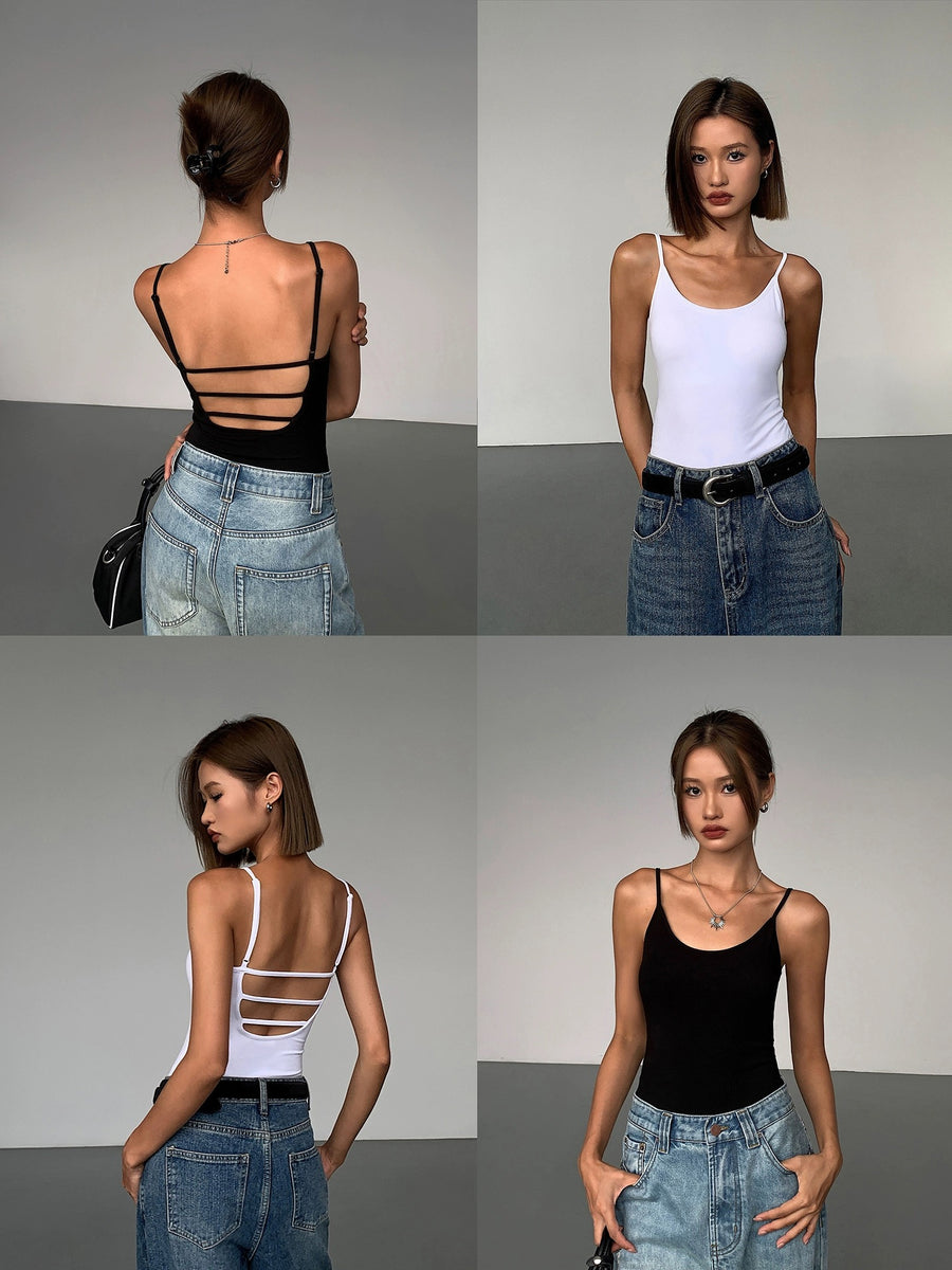 Drop Back Cutout Camisole [2 Colours] – LEXI + LOU