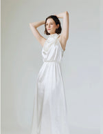 Load image into Gallery viewer, Amelia Ruffle Dress in White
