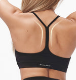 Load image into Gallery viewer, Xtra-Skin® T Back Sports Bra in Black
