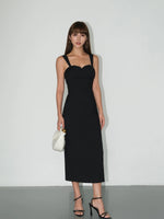 Load image into Gallery viewer, Padded Bustier Tailored Dress [2 Colours]
