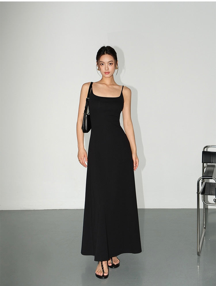 Padded Square Neck Maxi Dress [2 Colours]