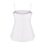 Load image into Gallery viewer, Korean Tailored Peplum Camisole Top [2 Colours]
