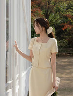 Load image into Gallery viewer, Korean Day Short Jacket Top [2 Colours]
