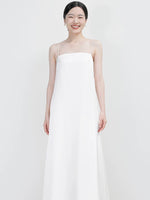 Load image into Gallery viewer, Cami Pocket Maxi Dress in White
