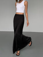 Load image into Gallery viewer, Satin Mermaid Maxi Skirt [2 Colours]
