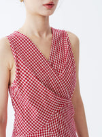 Load image into Gallery viewer, Checked Wrap Maxi Dress [2 Colours]
