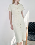 Load image into Gallery viewer, [Ready to Ship] Korean Light Tweed Dress [2 Colours]
