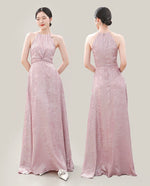 Load image into Gallery viewer, Chinoiserie Evening Gowns in Pink
