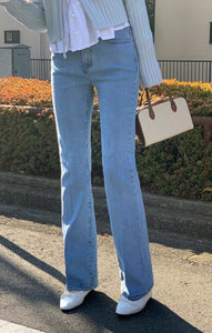 Korean Wide Leg Jeans [2 Colours]