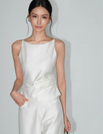 Load image into Gallery viewer, Gathered Peplum Cami // Mini Skirt // Trouses Set [2 Colours]
