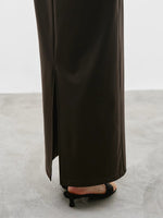 Load image into Gallery viewer, Line Maxi Tee Dress in Grey
