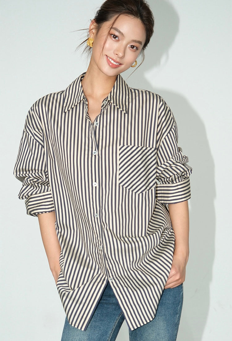 Classic Striped Shirt [2 Colours]