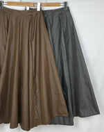 Load image into Gallery viewer, Korean Diino Textured A-Line Skirt [2 Colours]
