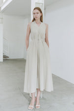 Load image into Gallery viewer, Korean Rize Twist Back Pocket Dress [3 Colours]
