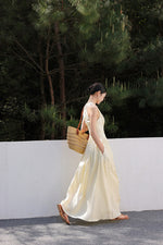 Load image into Gallery viewer, Gathered Pocket Maxi Dress [2 Colours]
