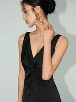 Load image into Gallery viewer, Twist Sleeveless Dress [2 Colours]
