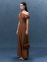 Load image into Gallery viewer, Toga Pocket Maxi Jumpsuit in Brown
