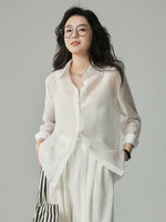 Load image into Gallery viewer, Tencel Sheer Classic Shirt [4 Colours]
