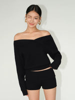 Load image into Gallery viewer, Multi-Way Off Shoulder Sweater [3 Colours]
