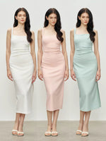 Load image into Gallery viewer, Stretch Midi Sheath Dress [3 Colours]
