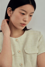 Load image into Gallery viewer, Korean Light Tweed Dress [2 Colours]
