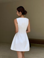 Load image into Gallery viewer, Sleeveless Mini Tulip Dress [3 Colours]
