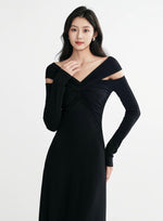 Load image into Gallery viewer, Multi-way Halter Off Shoulder Dress [2 Colours]
