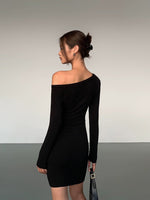 Load image into Gallery viewer, Toga Long Sleeve Mini Dress [2 Colours]
