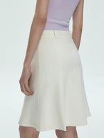 Load image into Gallery viewer, Tailored Flare Slip Skirt [2 Colours]
