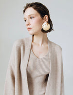 Load image into Gallery viewer, Soft Knit Dress + Cardigan Set in Beige
