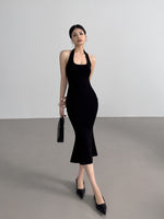 Load image into Gallery viewer, Stretch Halter Bodycon Mermaid Dress [5 Colours]
